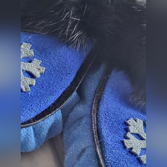 🍦🍦So soft🍦🍦 Homemade leather and fur moccasins - Picture 8 of 11